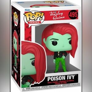 Funko Pop Heroes #495 Harley Quinn- Poison Ivy Brand New